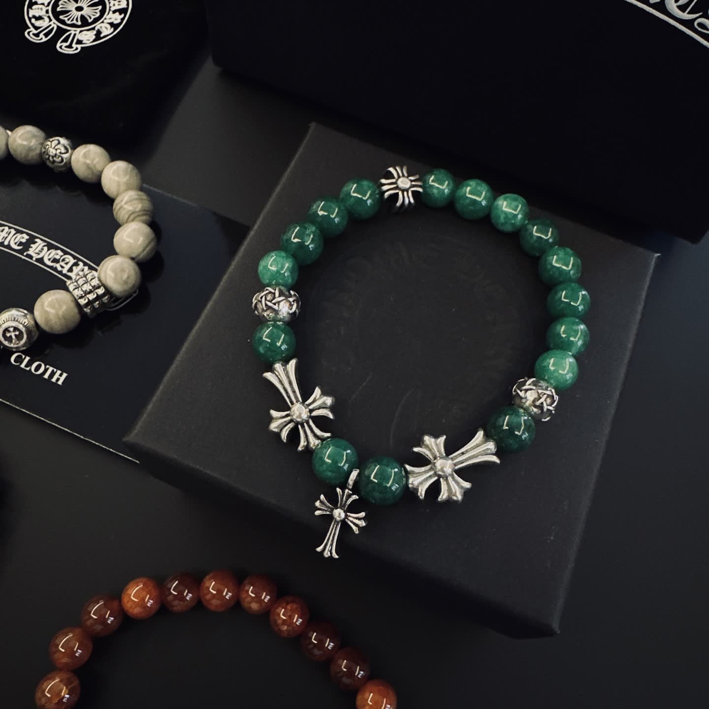 Chrome Hearts Beaded Bracelets Set